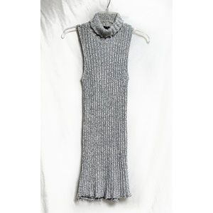 URBAN OUTFITTERS BDG Sleeveless Turtle Neck Knit Bodycon Dress - Small